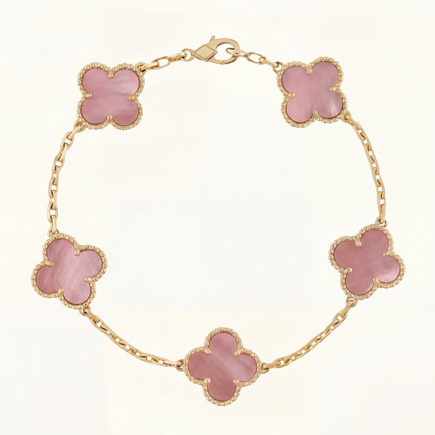 CLOVER | Pink Bracelet