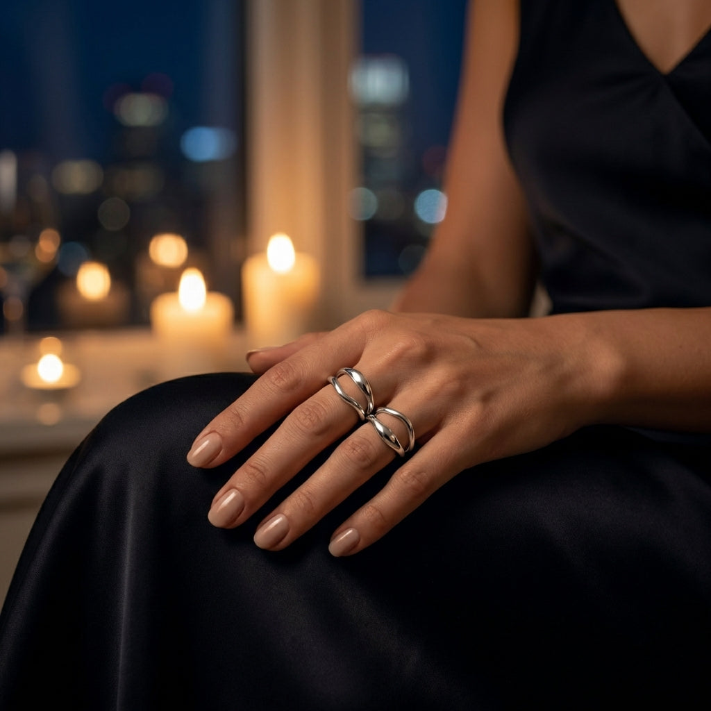 Aurelia Duo Ring Set