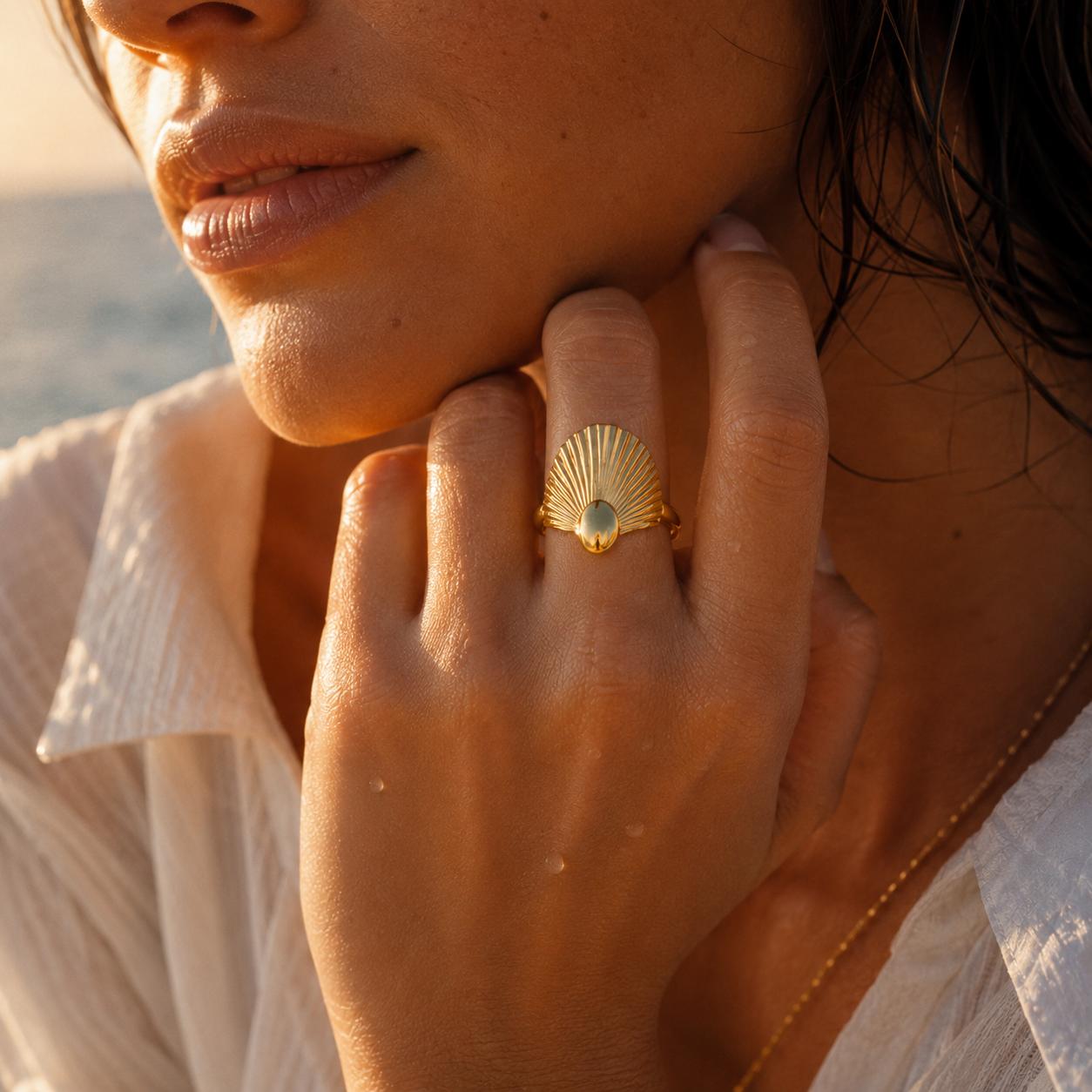 Seabloom Statement Ring