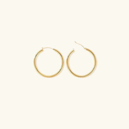 Bold Round Hoops