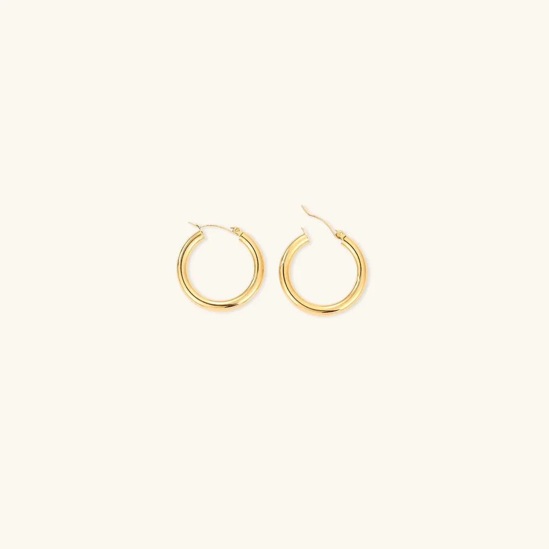 Bold Round Hoops