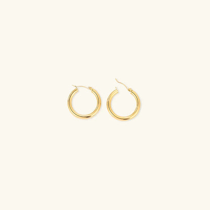 Bold Round Hoops