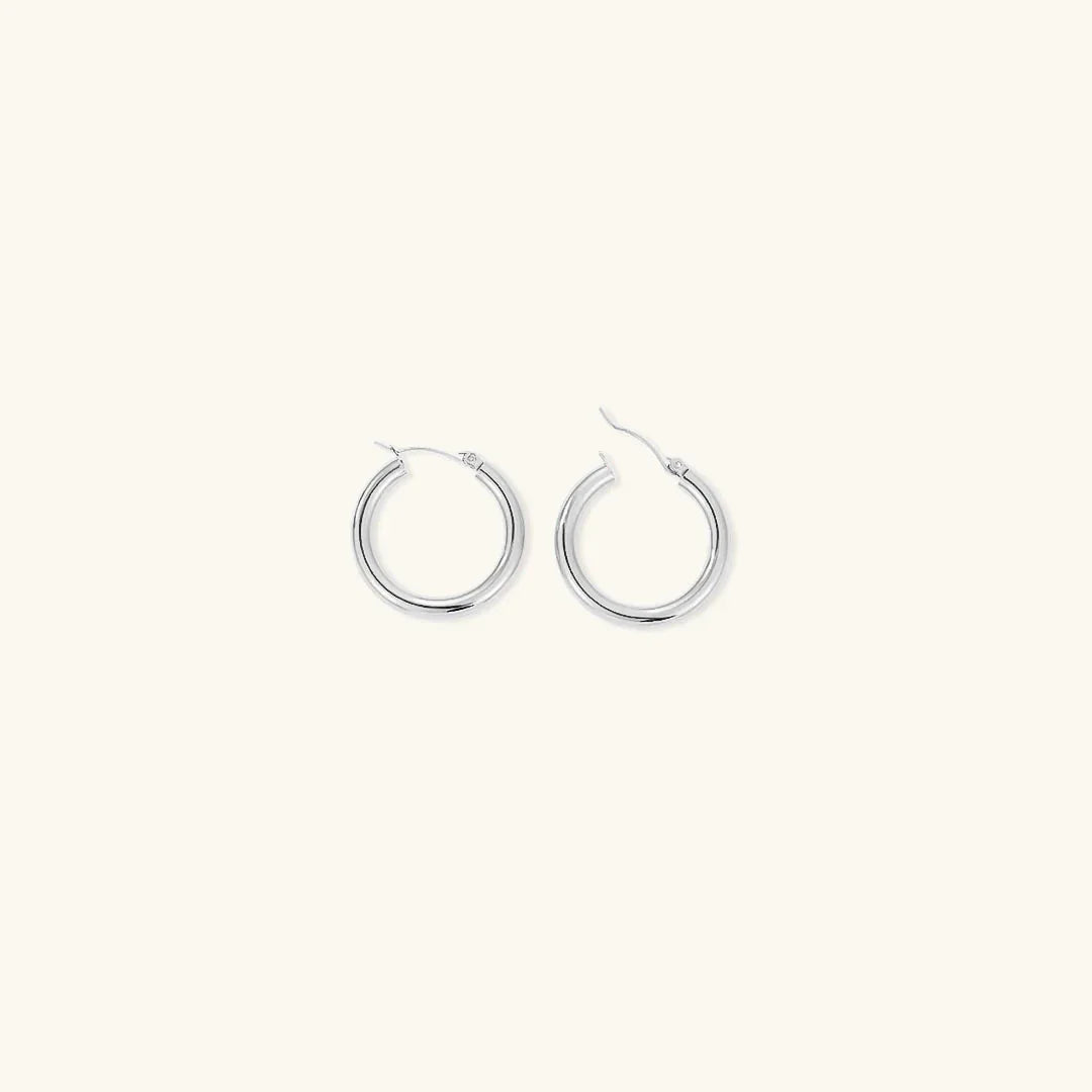 Bold Round Hoops