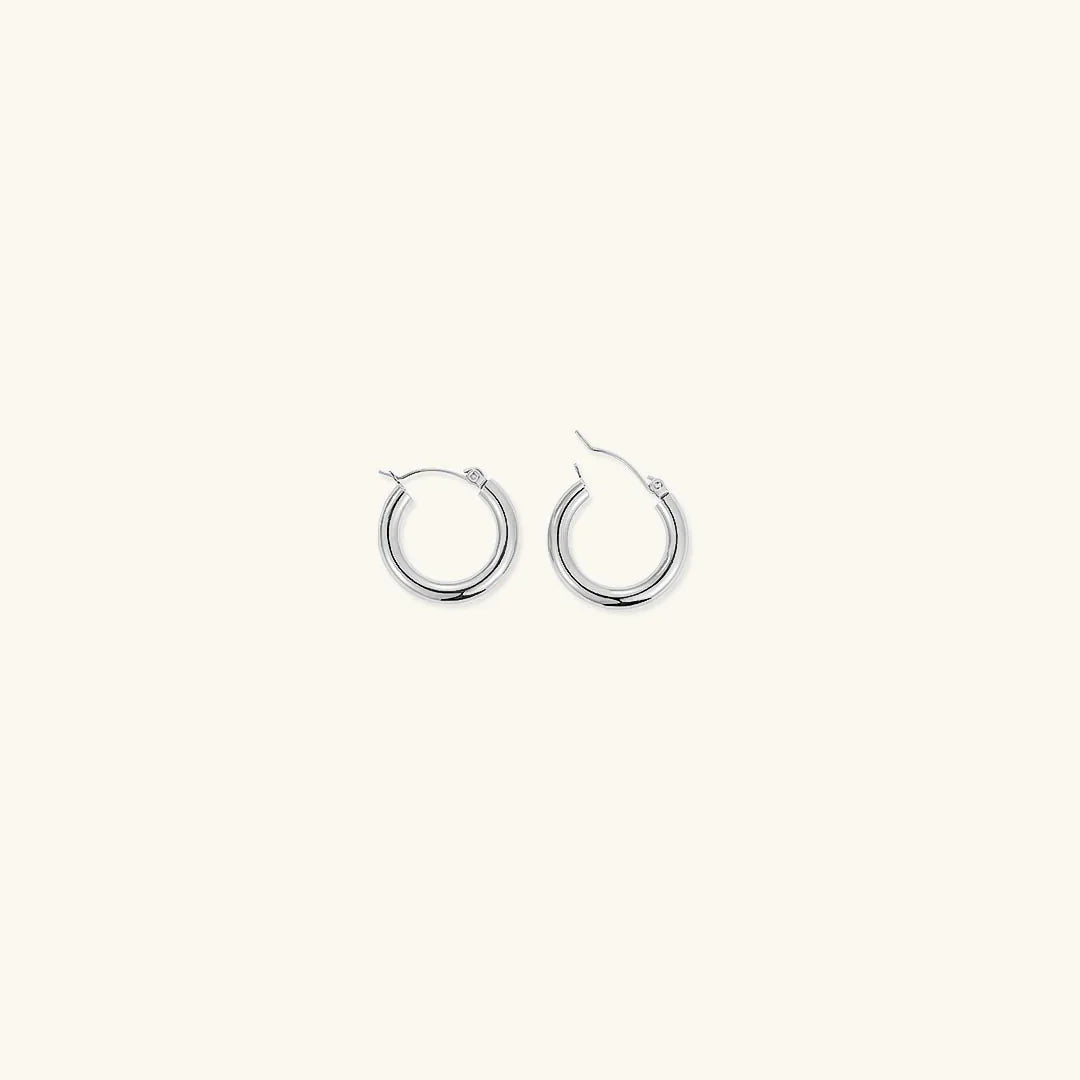 Bold Round Hoops