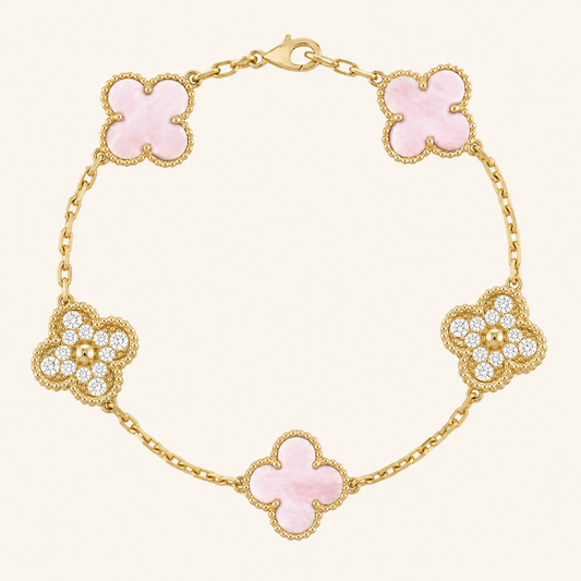 CLOVER | Golden Pink Bracelet Prestige