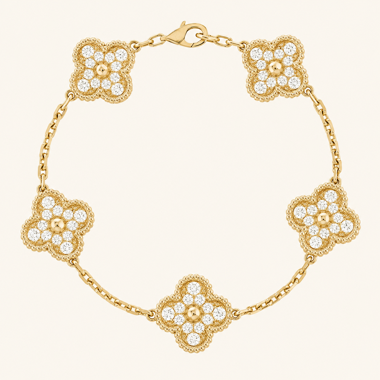 CLOVER | Gold Bracelet Prestige