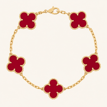 CLOVER | Red Bracelet