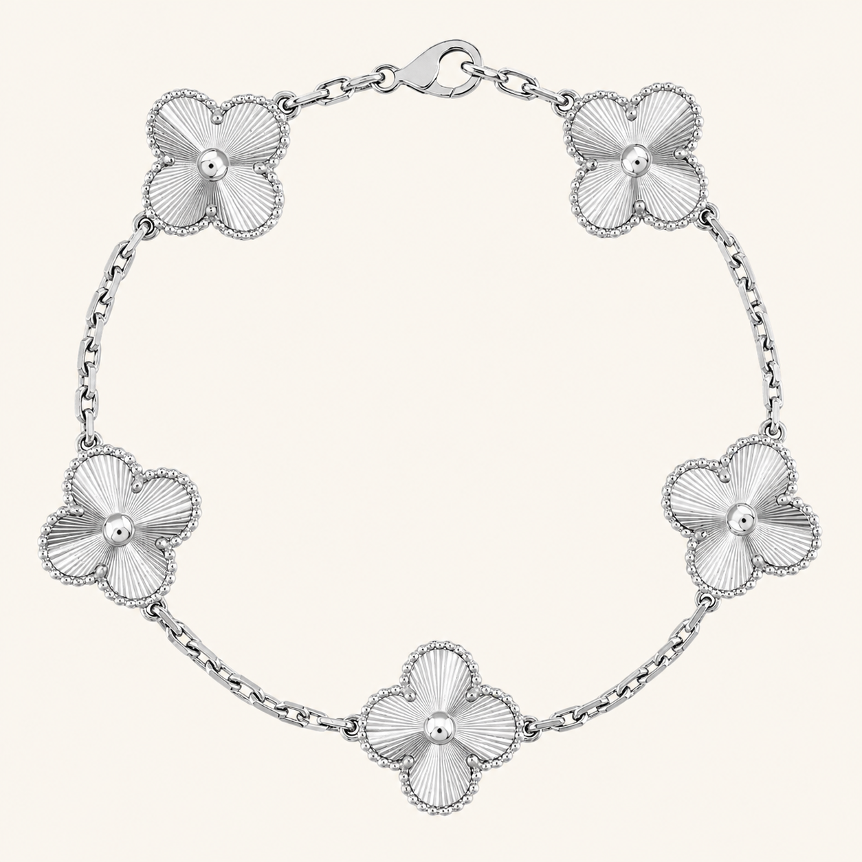 CLOVER | Silver Bracelet