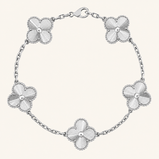CLOVER | Silver Bracelet