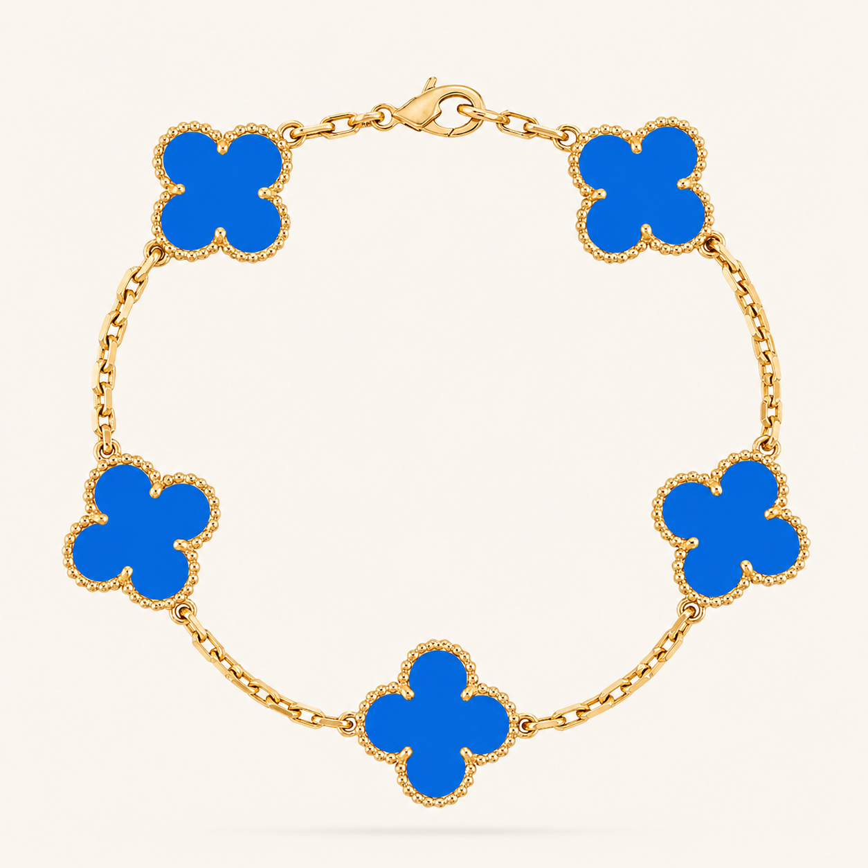 CLOVER | Blue Bracelet