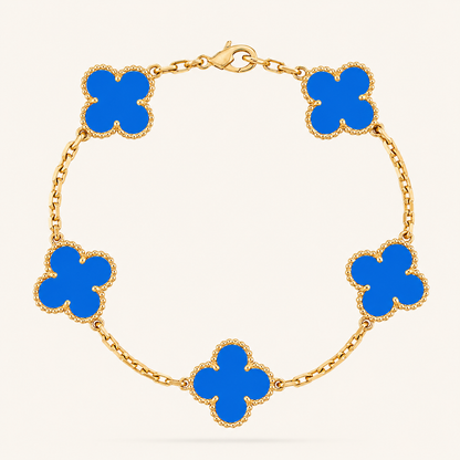 CLOVER | Blue Bracelet