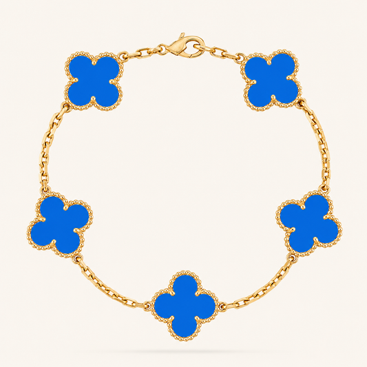 CLOVER | Blue Bracelet