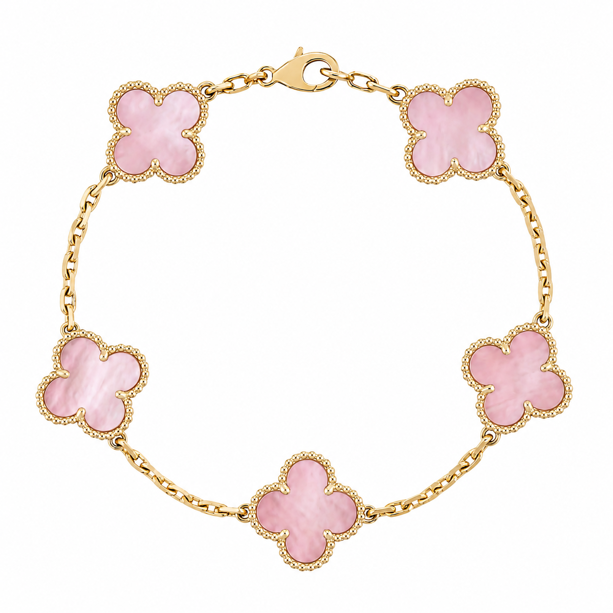 CLOVER | Rosa Armband