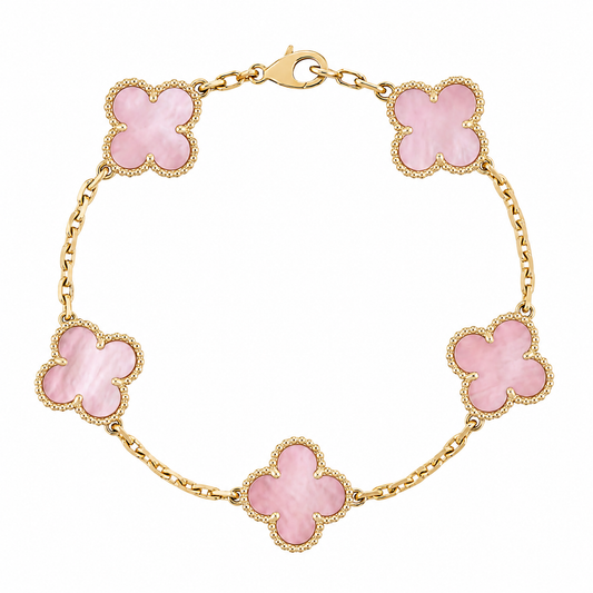 CLOVER | Rosa Armband