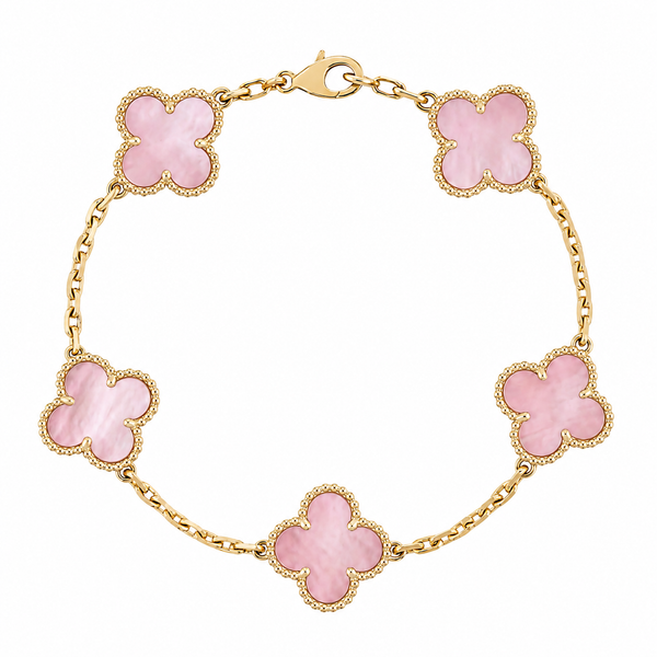 CLOVER | Pink Bracelet