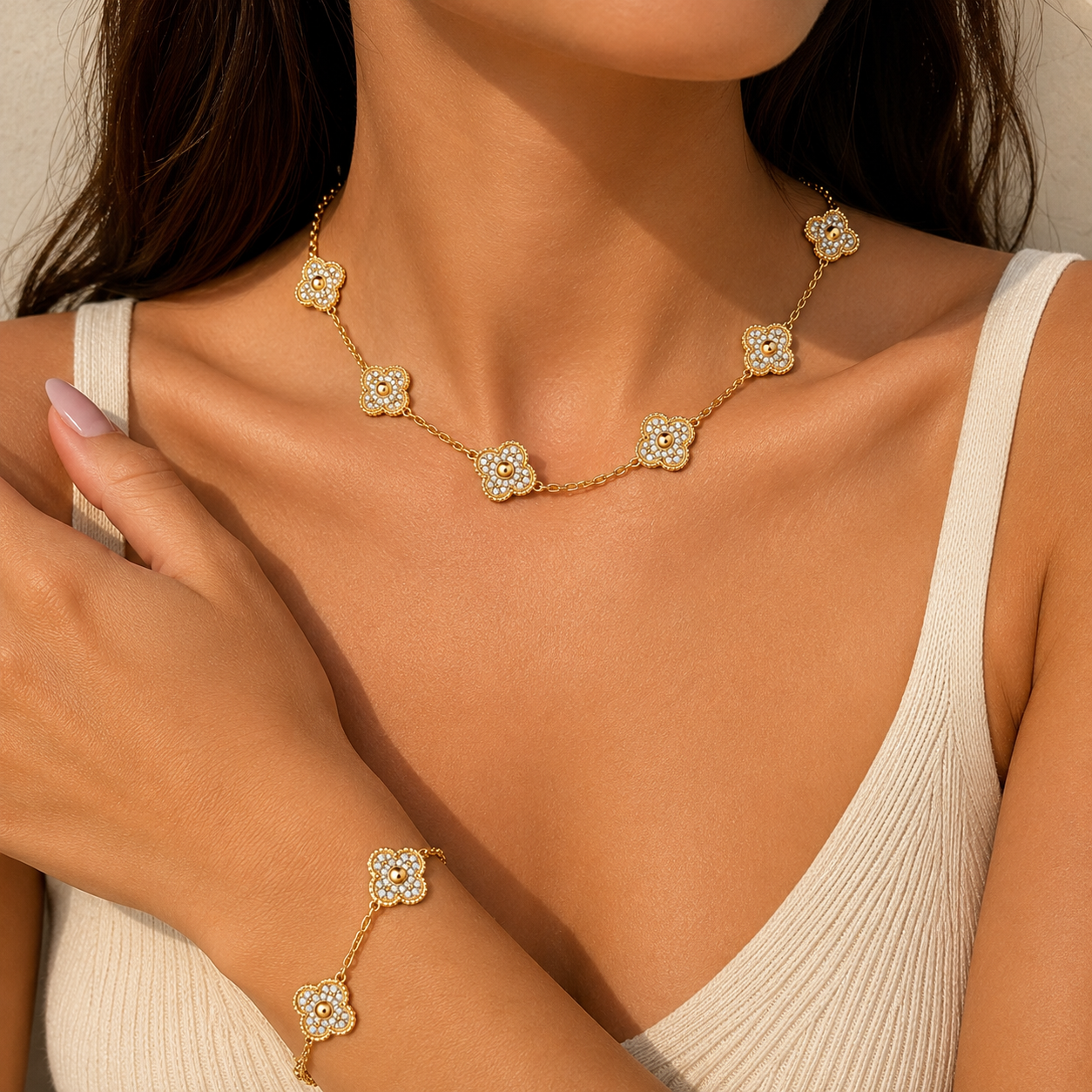 KLEE | Goldkette mit 10 Motiven