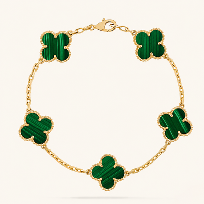 CLOVER | Grünes Armband