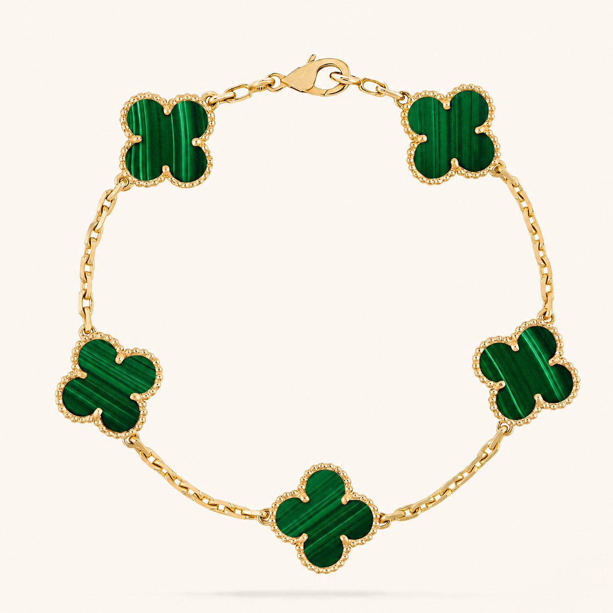 CLOVER | Grünes Armband
