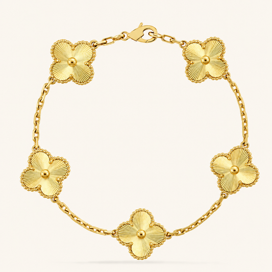 Clover Gold Bracelet