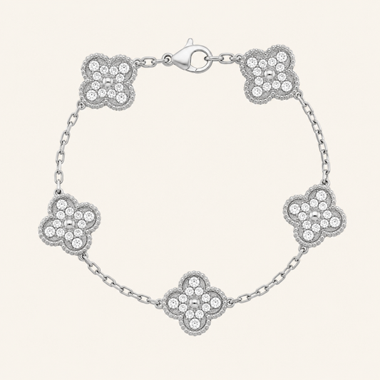 CLOVER | Bracelet en argent Prestige