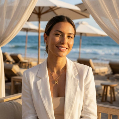 Aurea Letter Necklace