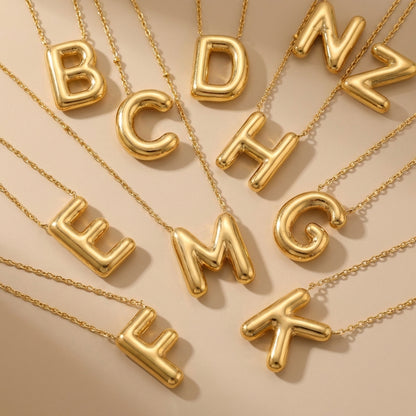 Aurea Letter Necklace