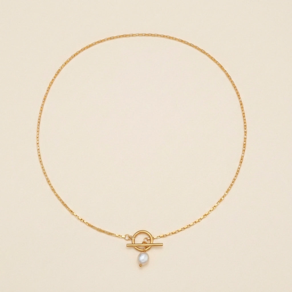 Isola Pearl Lock Necklace