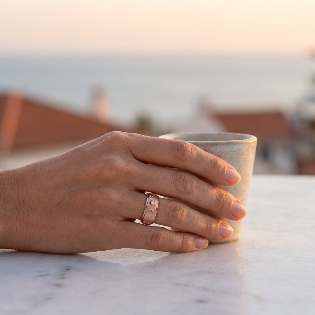 Solea Luna Spinner Ring