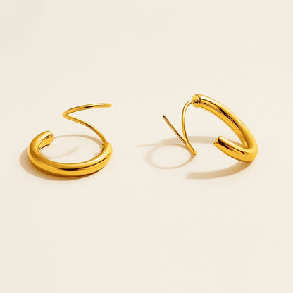 Elara Twist Hoops