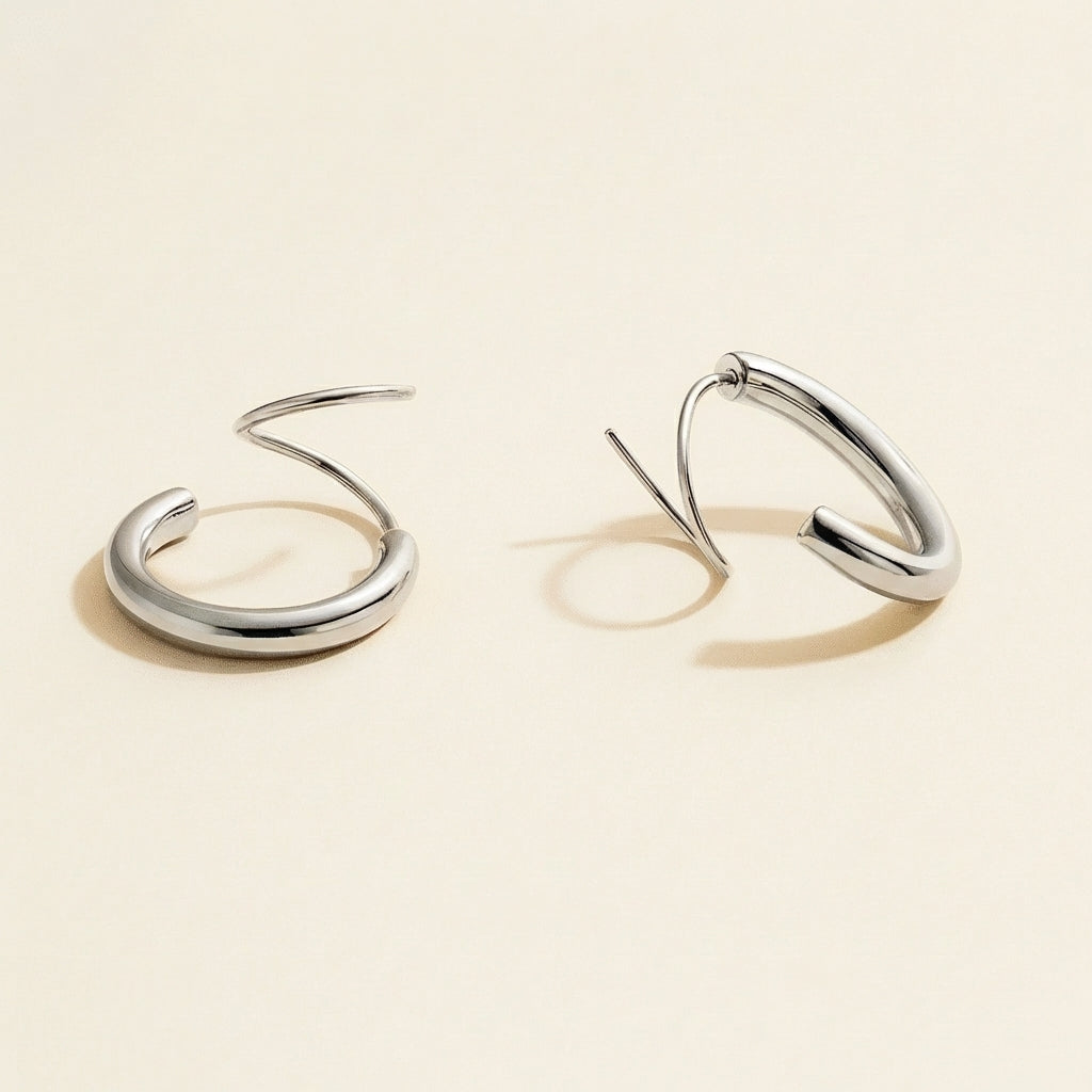 Elara Twist Hoops