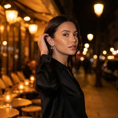 Créoles Celeste Lune et Étoile 