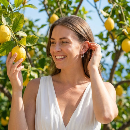Créoles Celeste Lune et Étoile 
