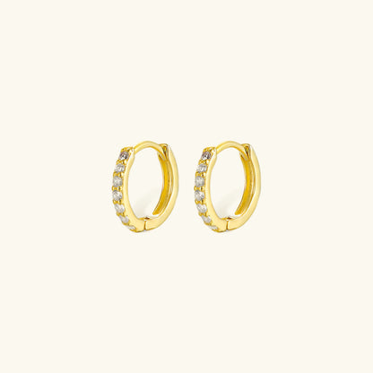 Alexandria Huggie Hoops