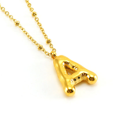 Aurea Letter Necklace