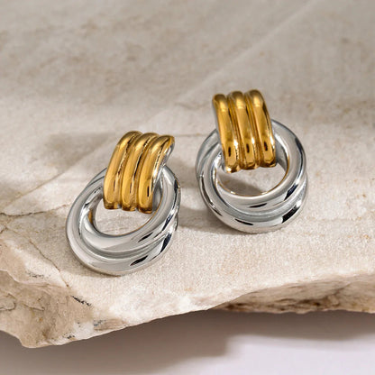 Luna Layer Hoop Earrings
