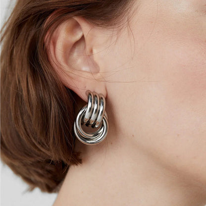 Luna Layer Hoop Earrings