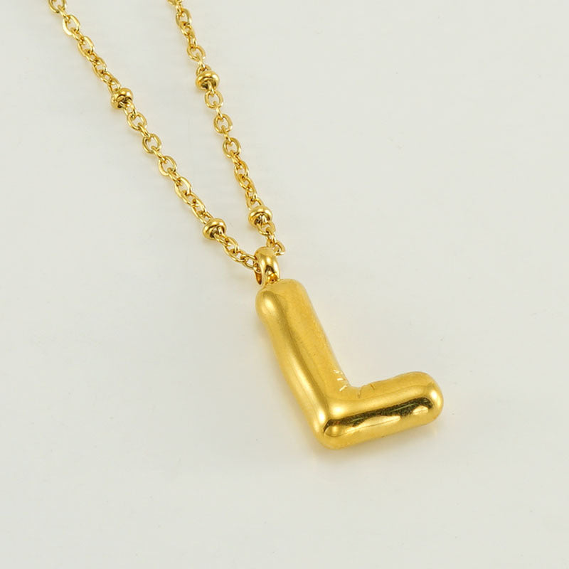 Aurea Letter Necklace