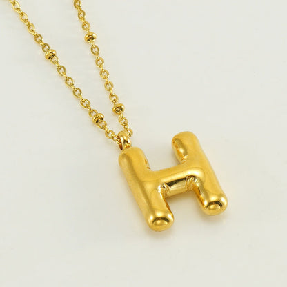 Aurea Letter Necklace
