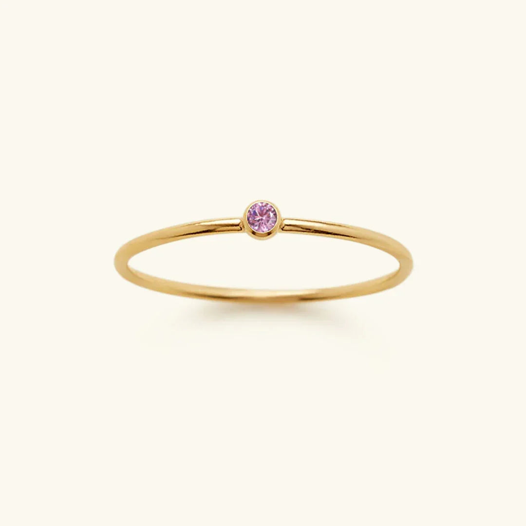 Amelia birthstone Ring
