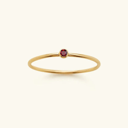 Amelia birthstone Ring