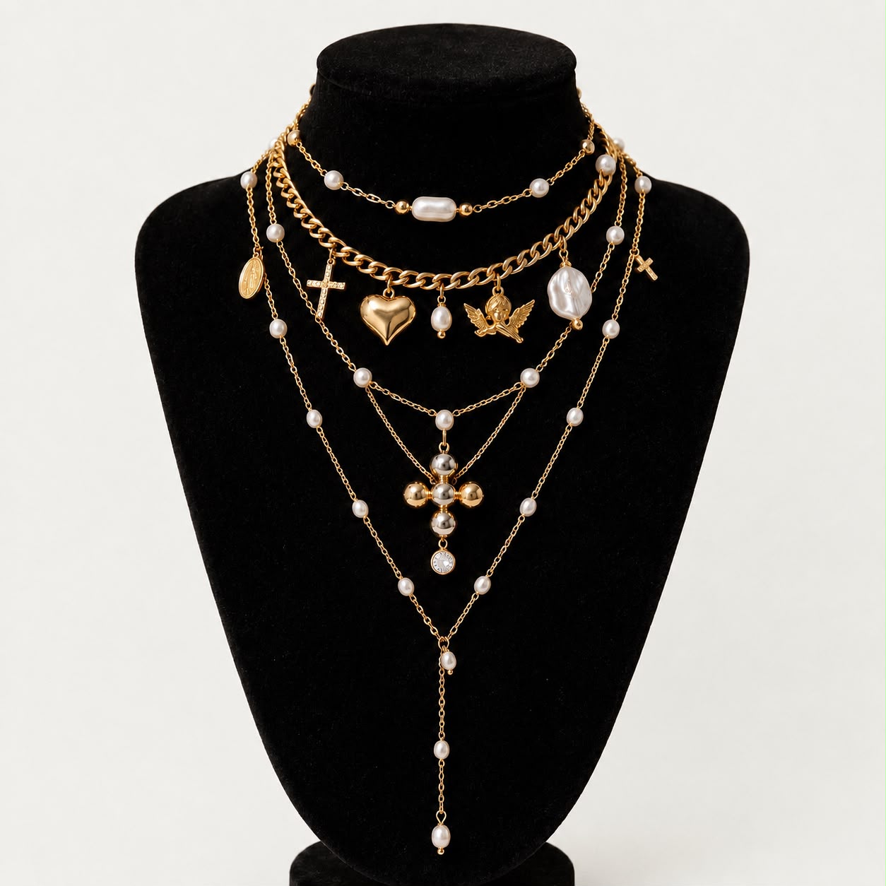Florielle Layered Necklace Collection