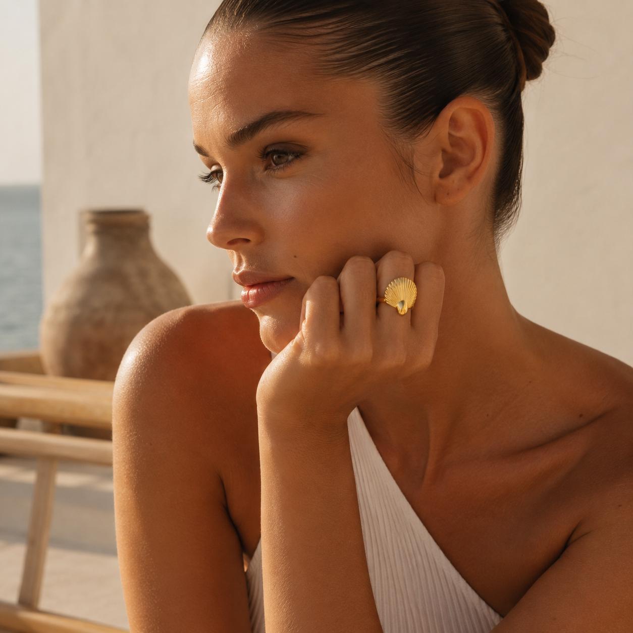 Seabloom Statement Ring