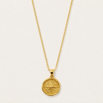 Maris Coastal Medallion Necklace