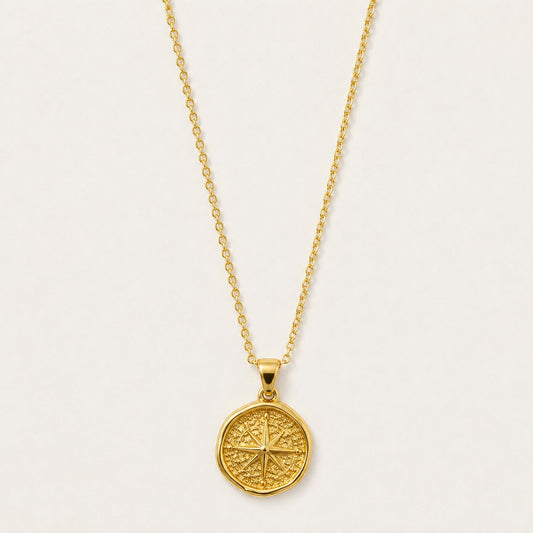 Maris Coastal Medallion Necklace