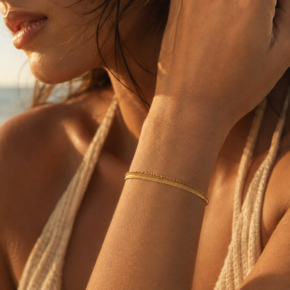 Aurelia Duo-Kettenarmband