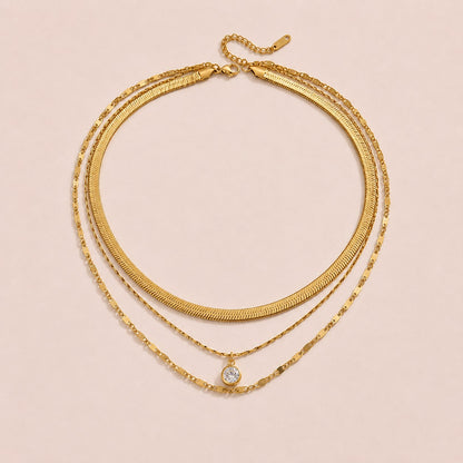 Aurelia Layered Necklace Set