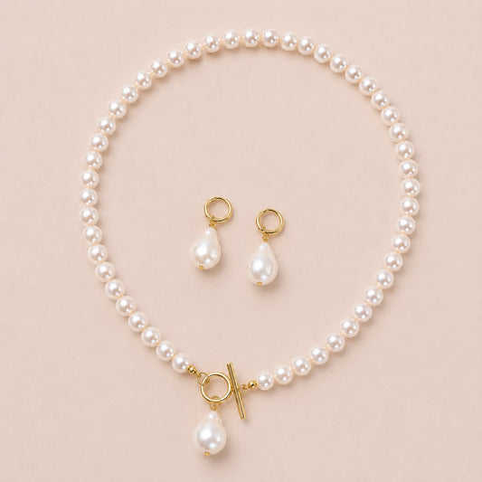 Celeste Pearl Jewellery Set