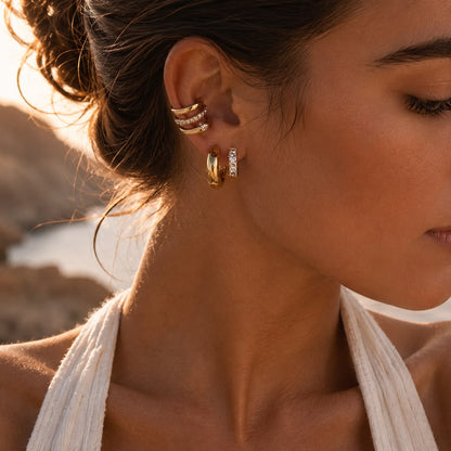 Luxe Gold Ear Stack Set