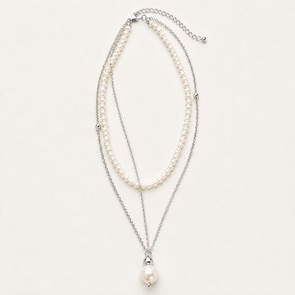 Luna Pearl Layered Necklace