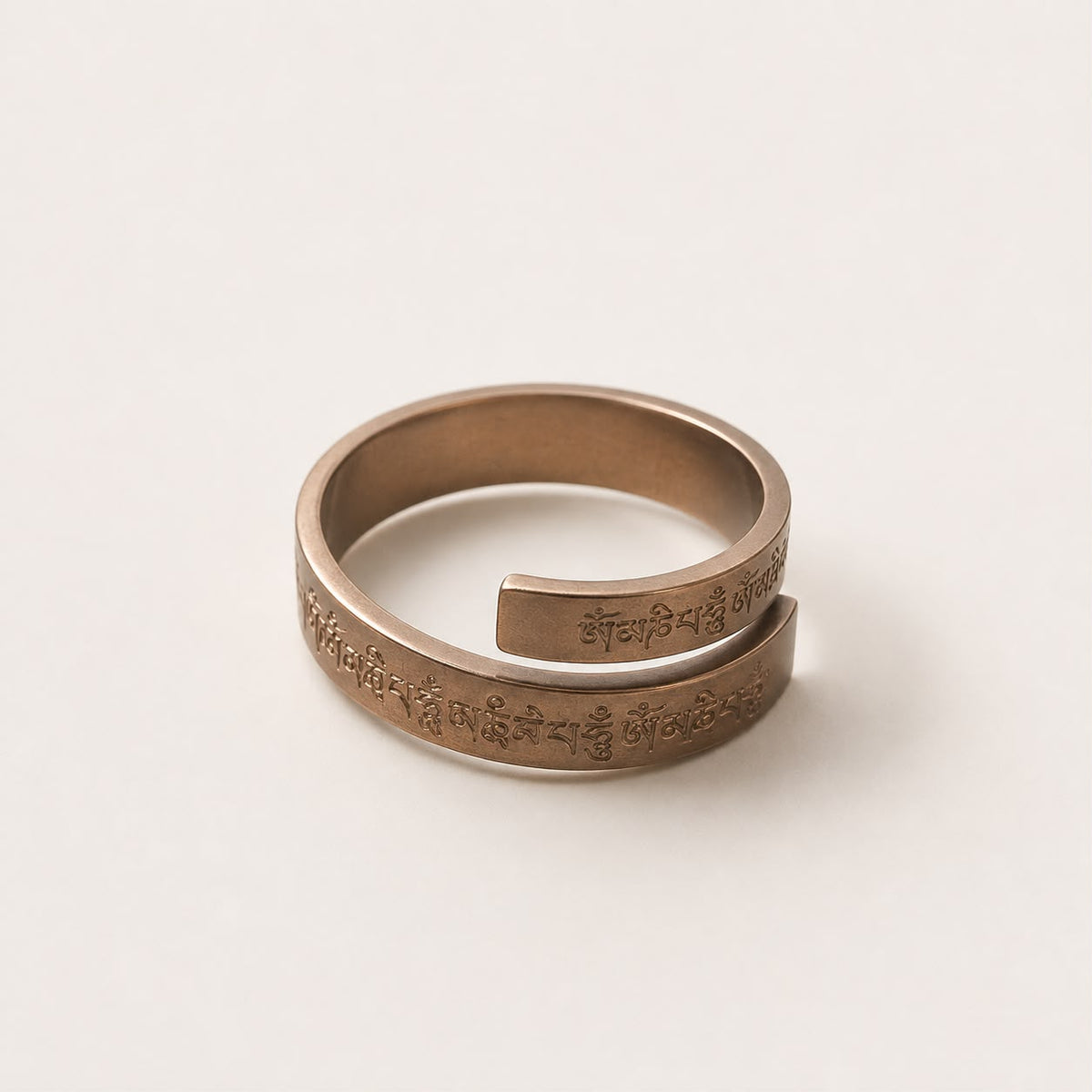 Harmony Inscribed Open Ring